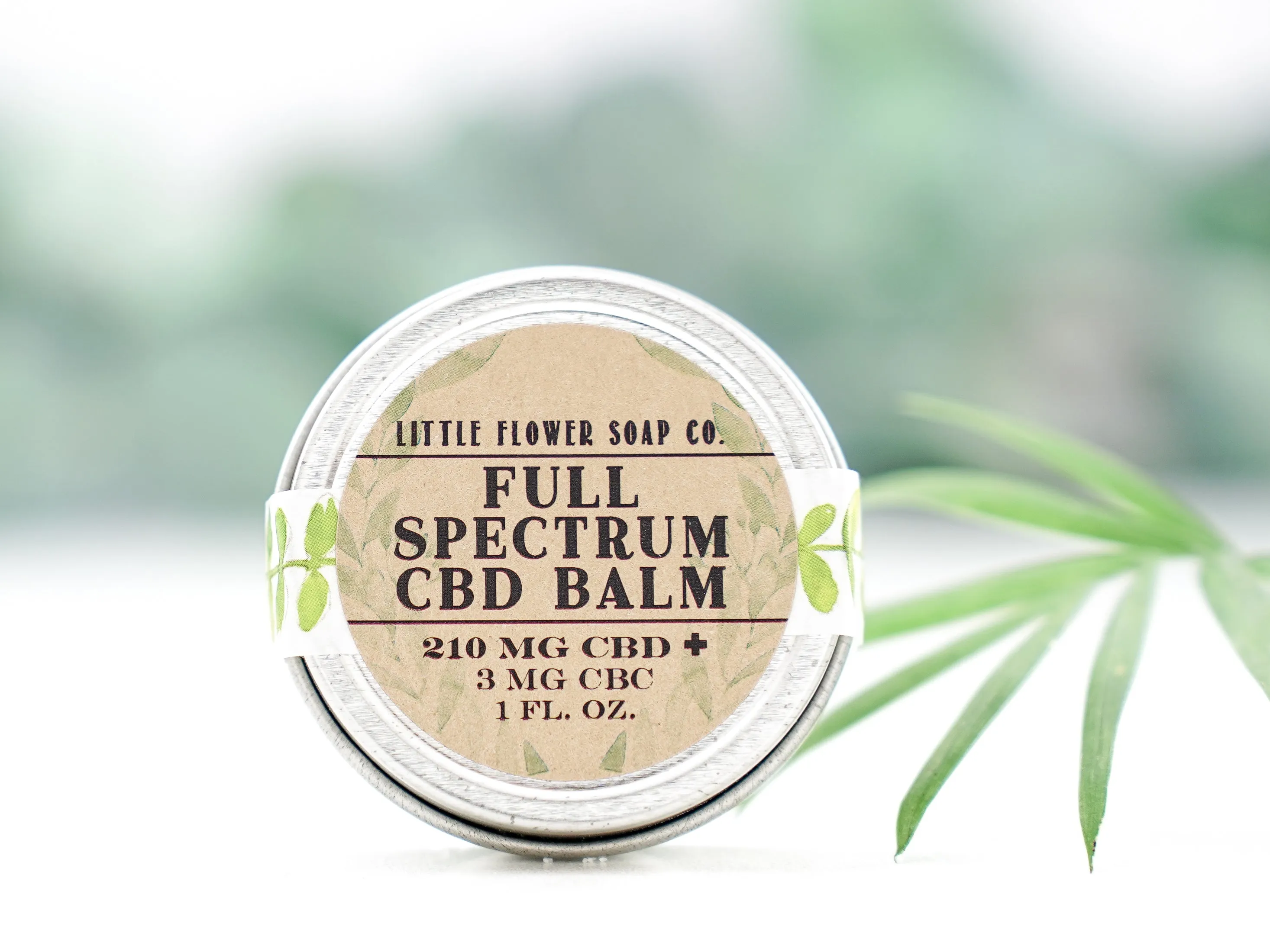 1 oz Tin Full Spectrum CBD Balm