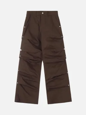 1984 American Street Trend Pleated Versatile Casual Pants