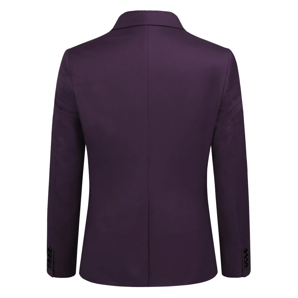 2-Piece Slim Fit Simple Designed Purple Suit