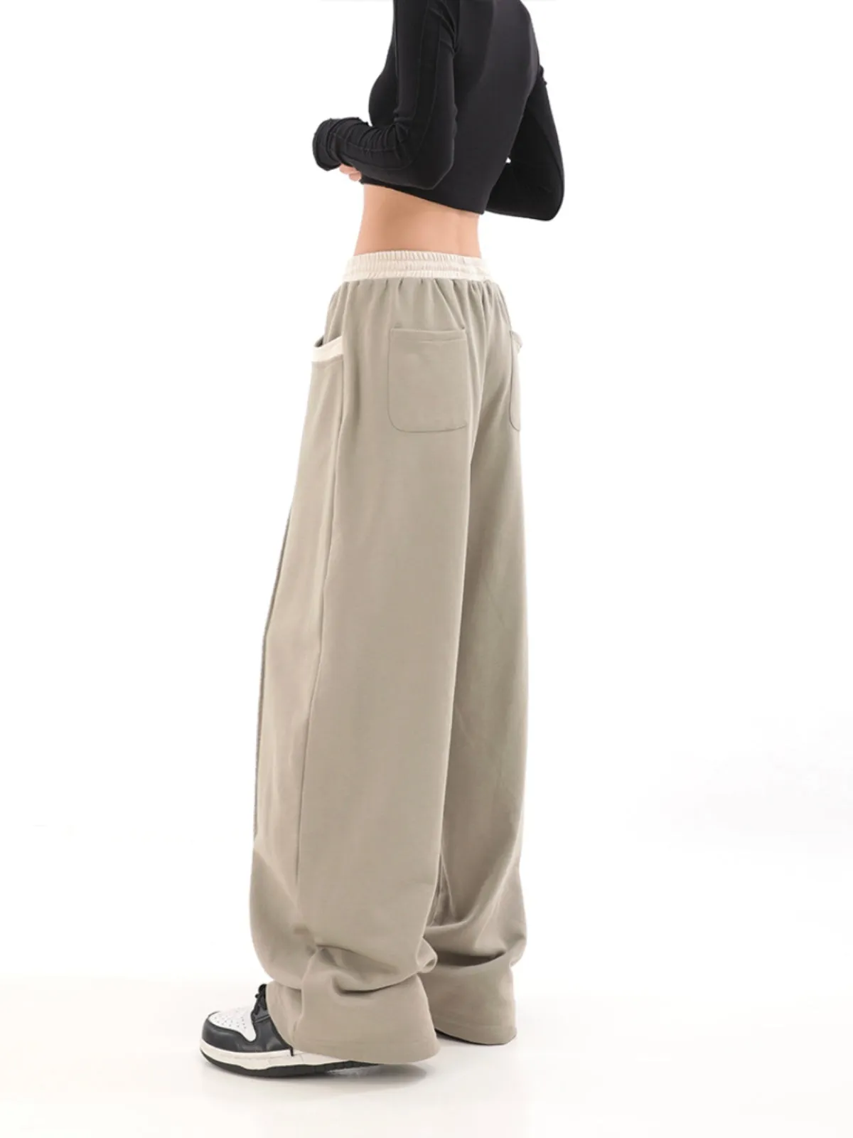 【23s July.】Loose Wide Leg Casual Pants