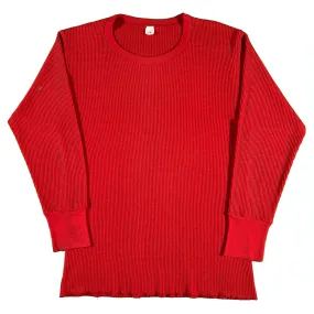 70s FOTL Waffle Knit Thermal- L