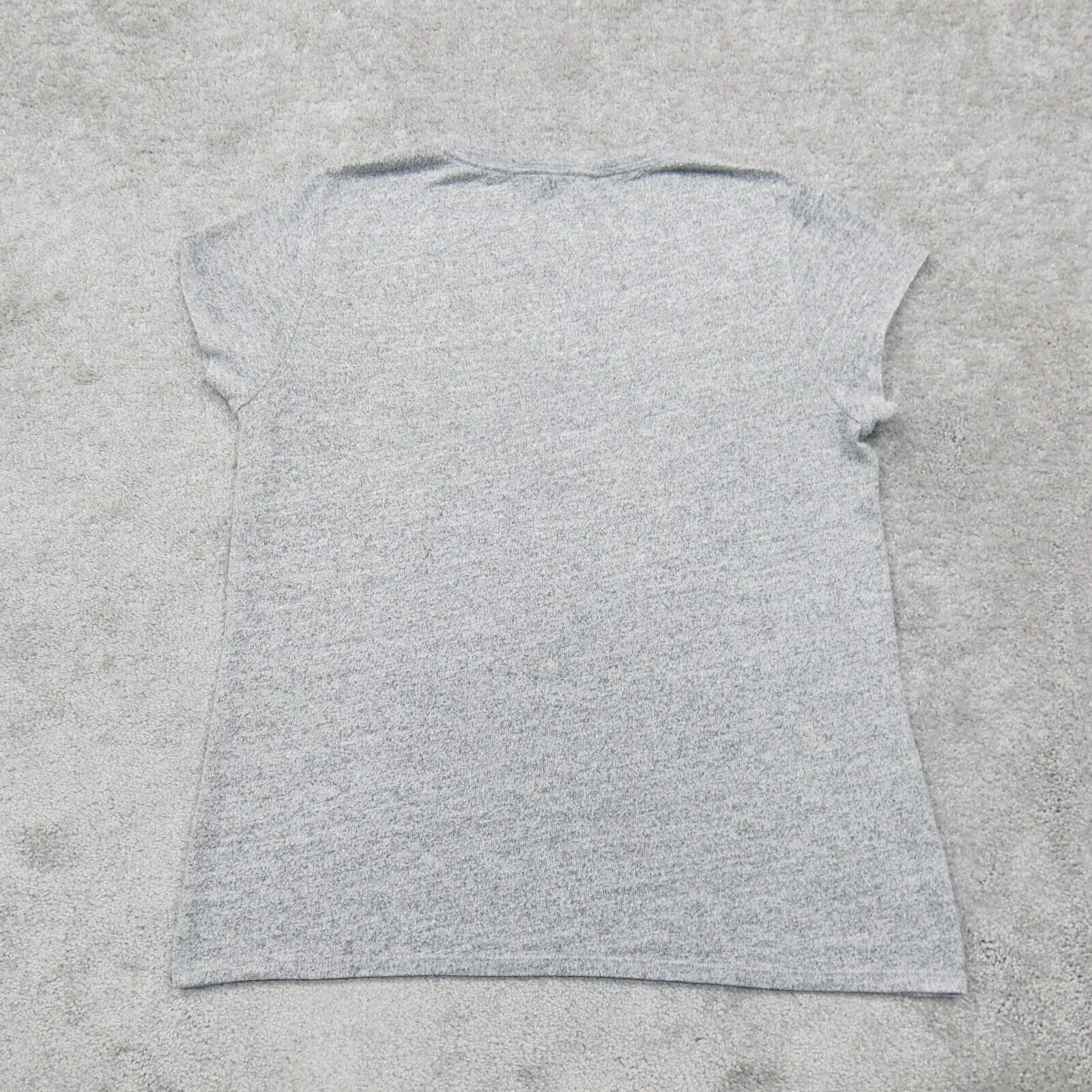 Abercrombie & Fitch Womens Graphic T Shirt Top Short Sleeves Heather Gray Size M