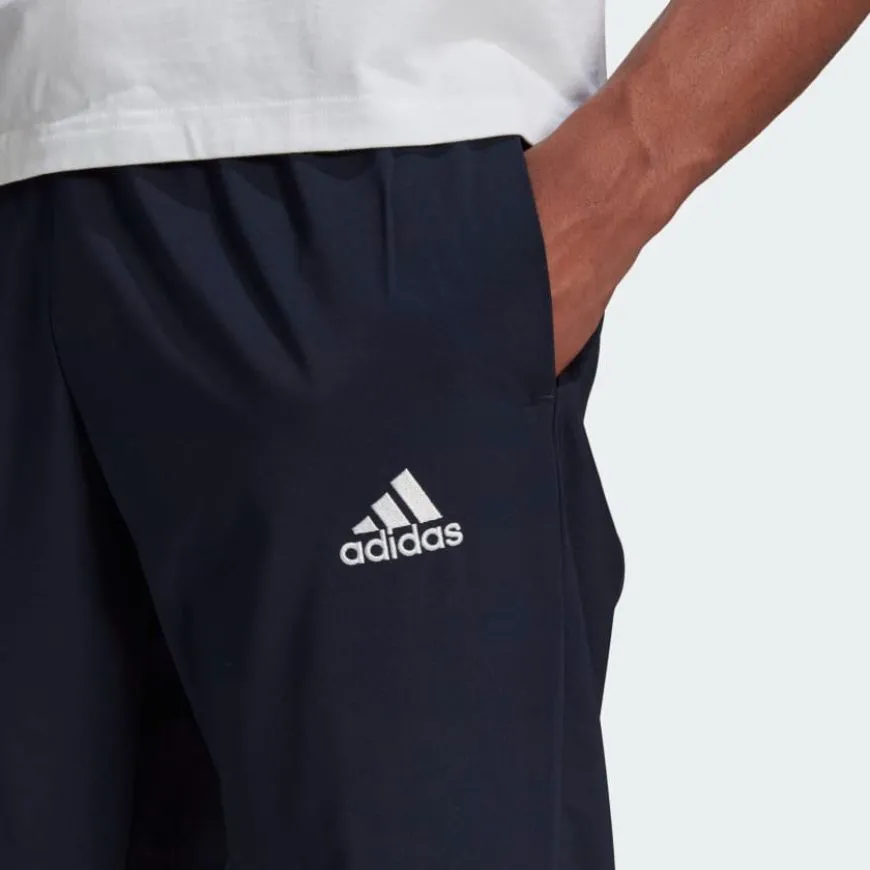 Adidas Essentials Stanford Tapered Cuff Embroidered Small Logo Men Lifestyle Pant Legend Ink