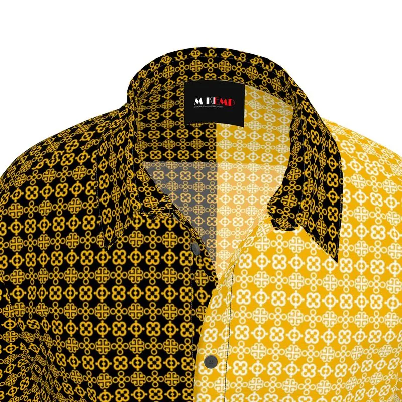 Adinkra Vibes Mens Short Sleeve Shirt