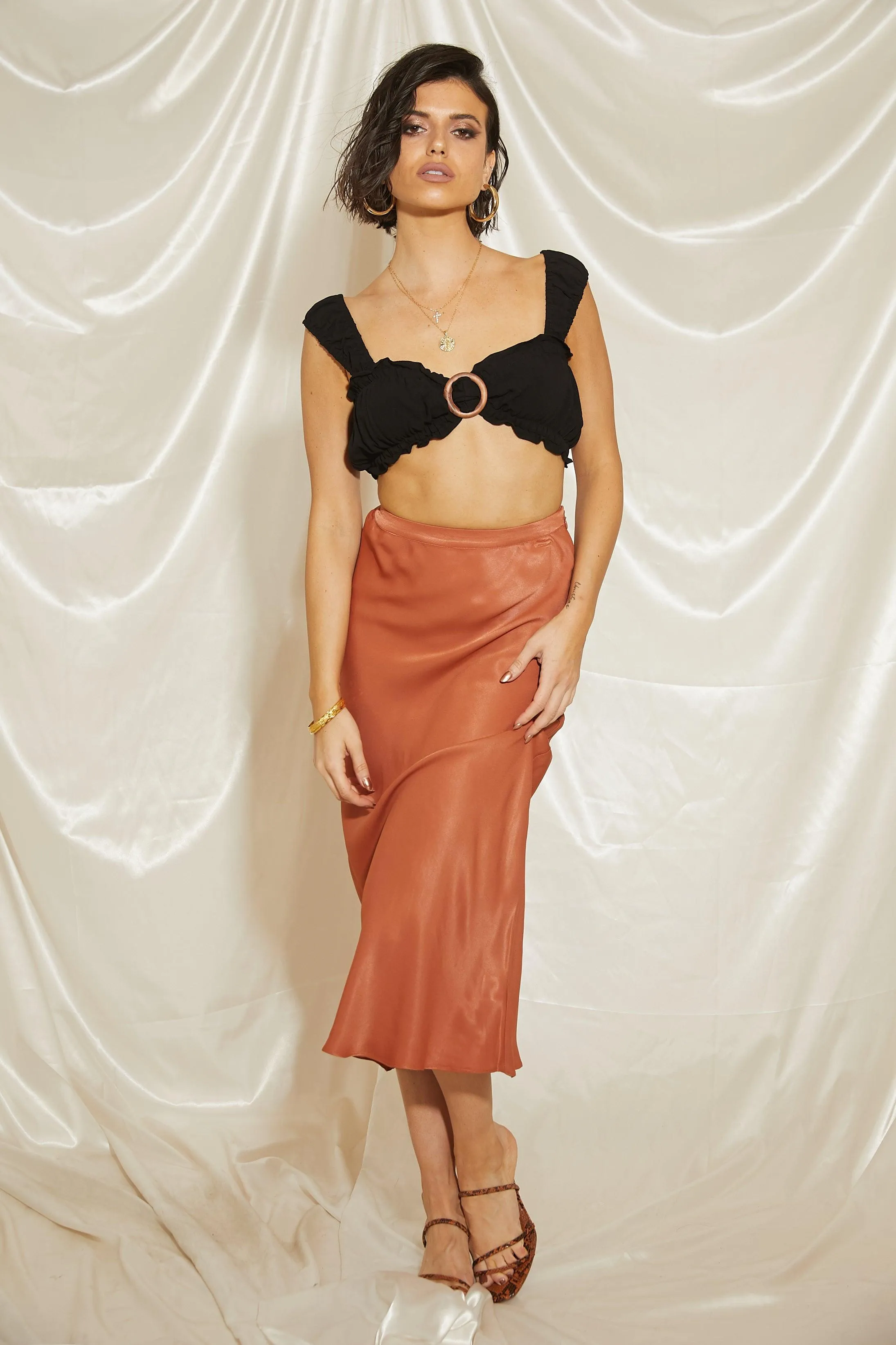 Alluring Midi Skirt - FINAL SALE