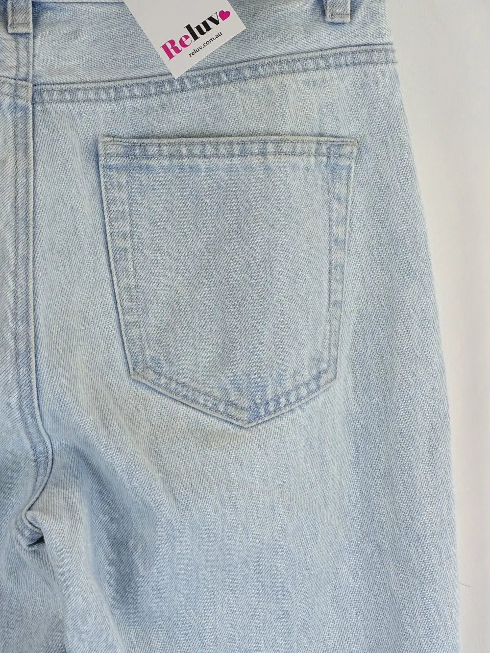 Assembly Label Light Blue Jeans 7