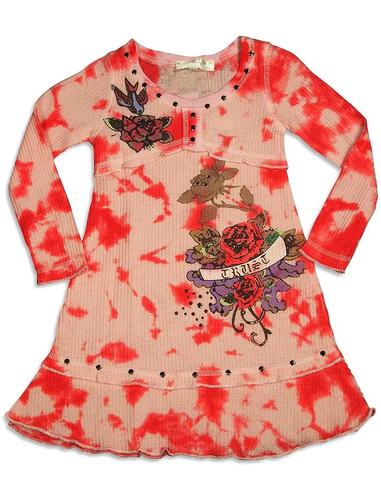 Baby Sara Infant Baby Girls Long Sleeve Dresses - Asst Fabrics Styles Colors, 29177