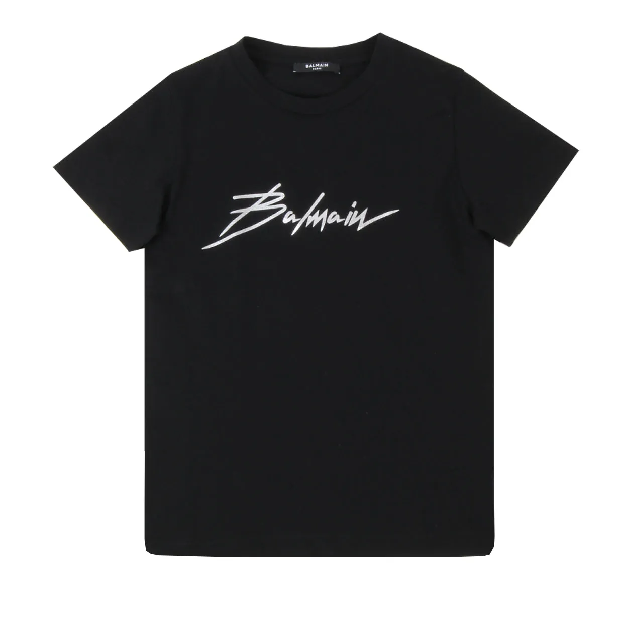 Balmain Kids Metallic Logo T-shirt