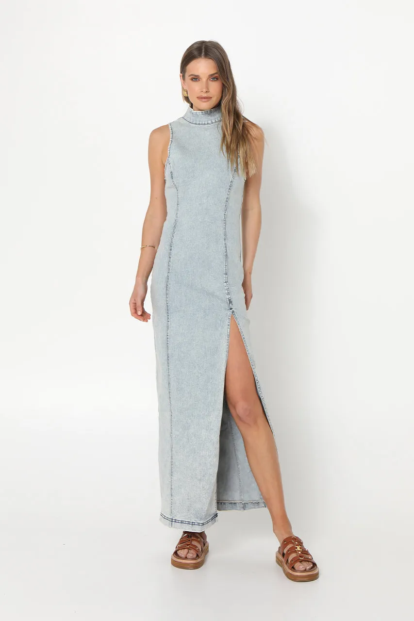 Belle Maxi Dress | Denim