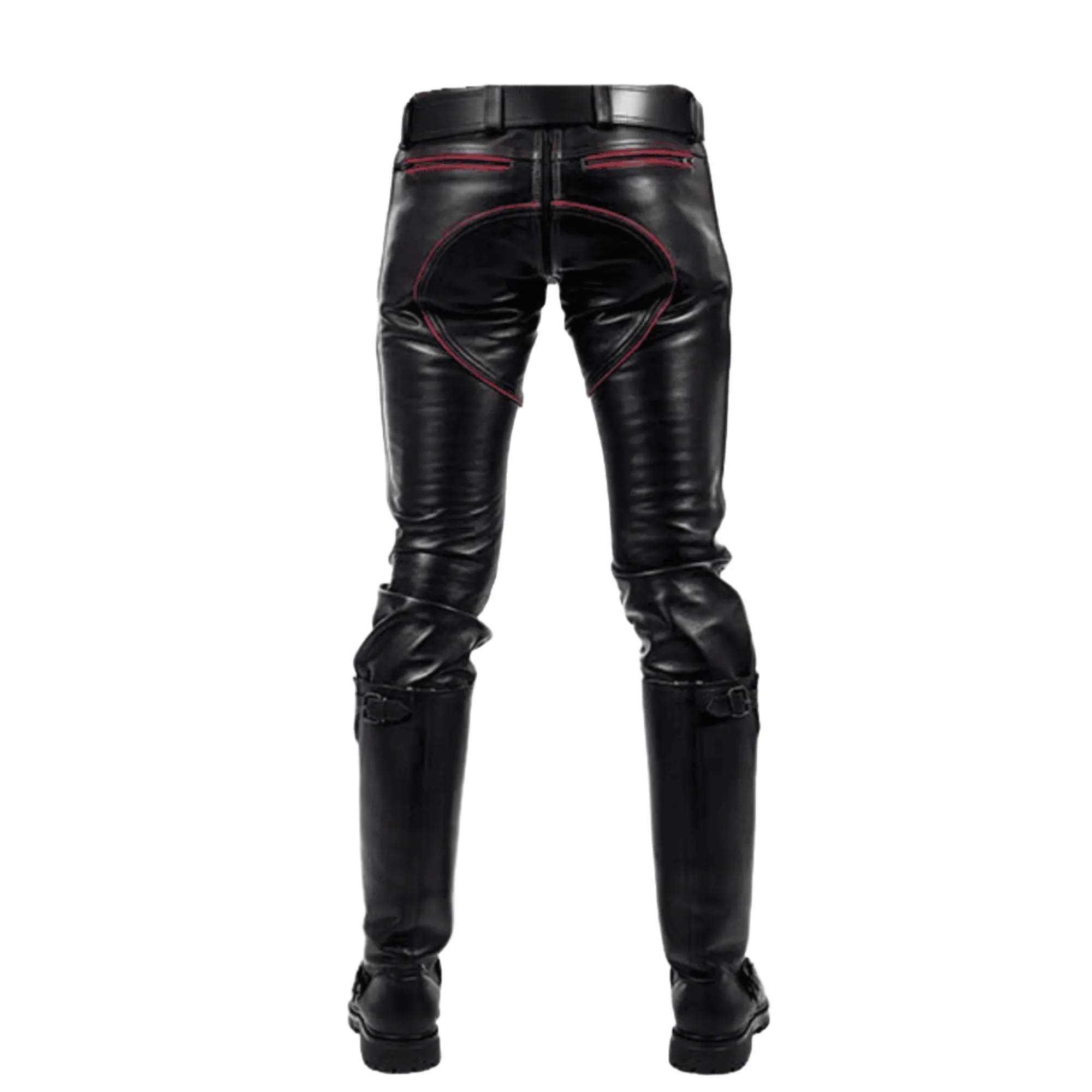 Black Leather Pants for Men