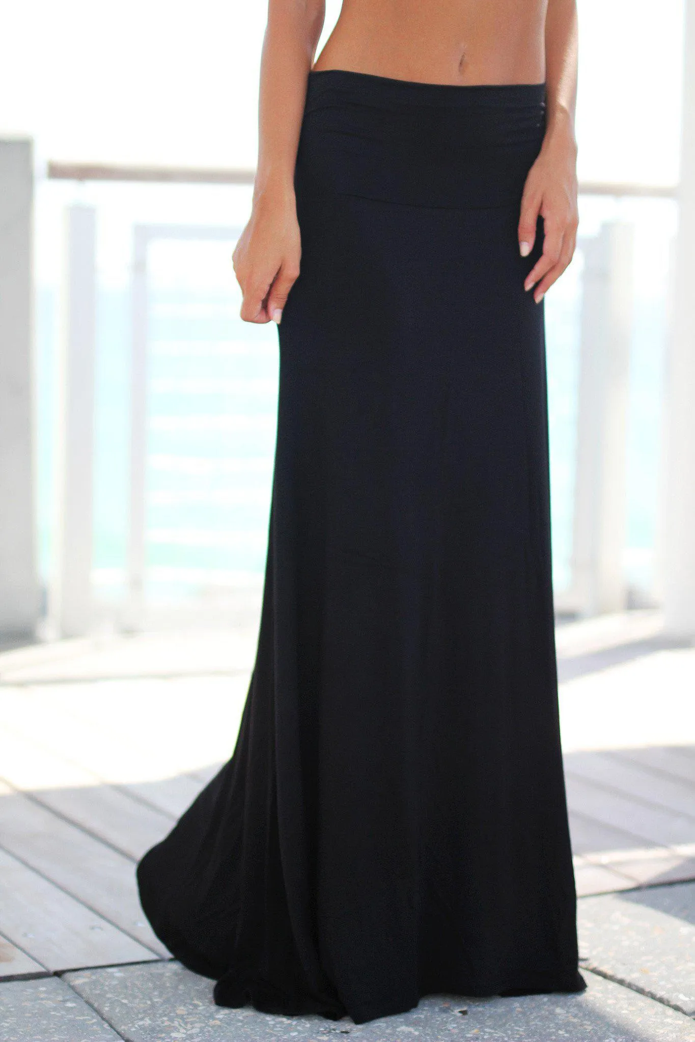 Black Maxi Skirt