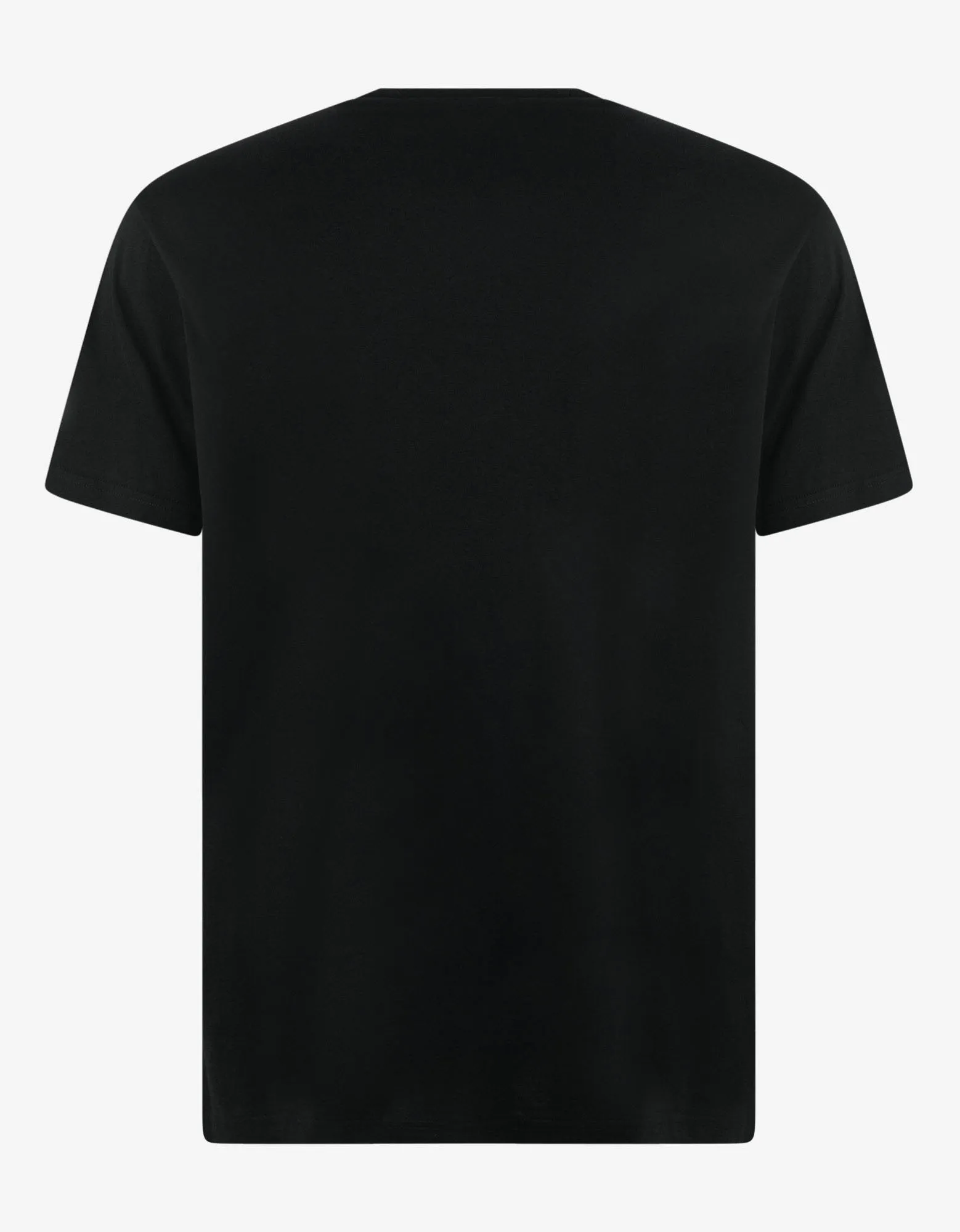 Black Metallic Logo T-Shirt -