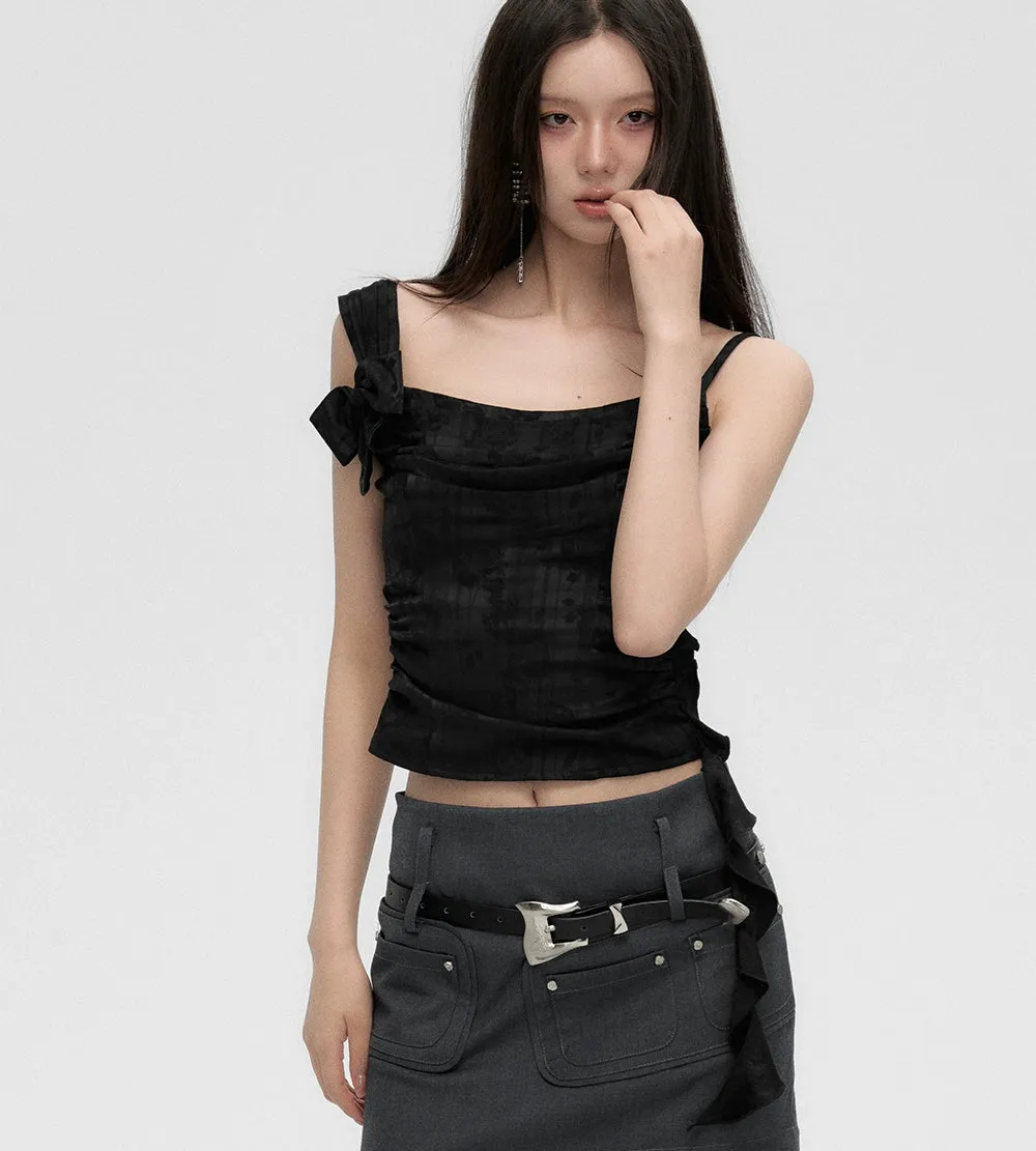 Black Pocket High Waisted Mini & Long Skirt