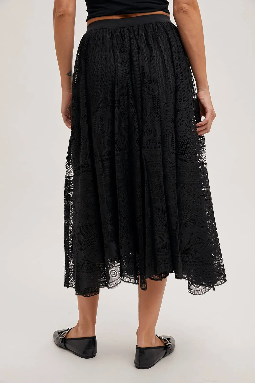 Boho Lace Midi