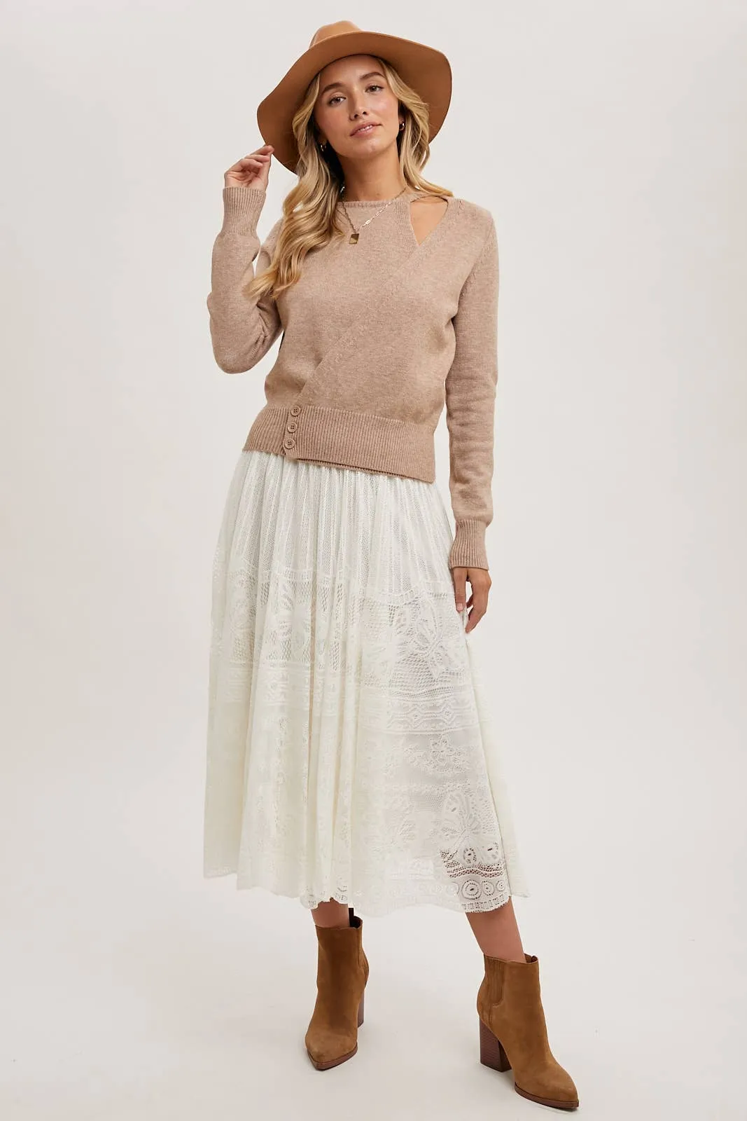 Boho Lace Midi