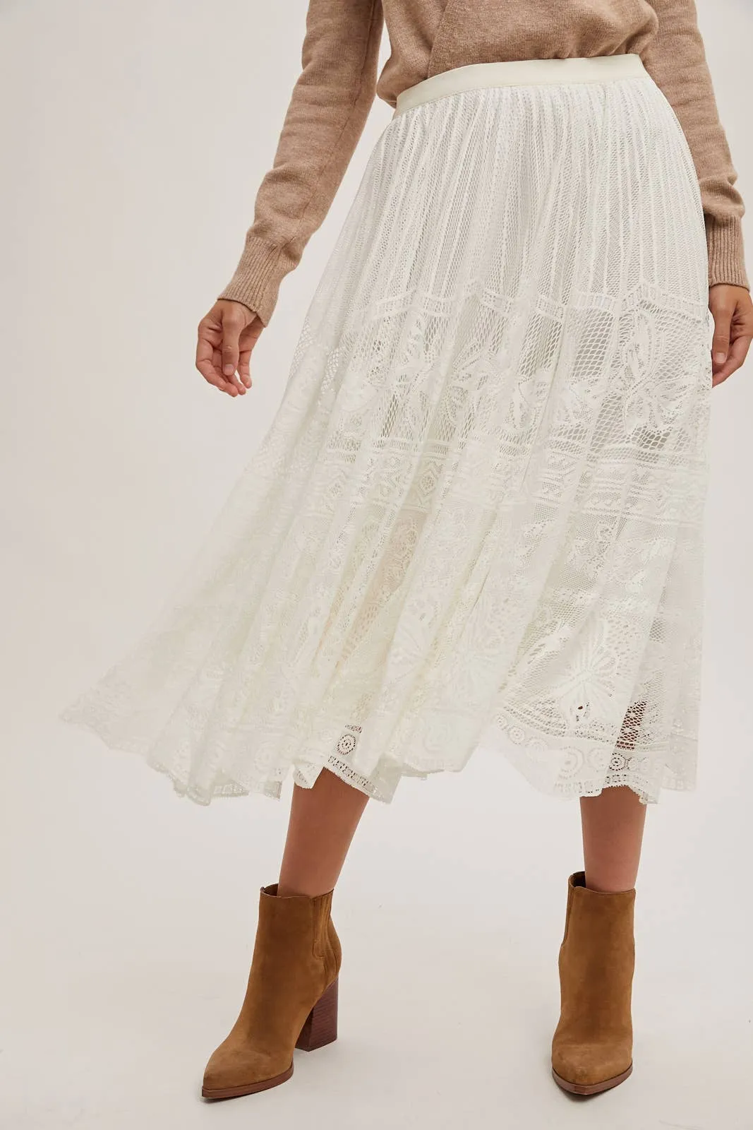 Boho Lace Midi