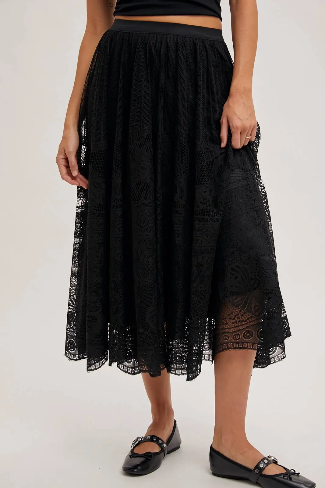 Boho Lace Midi