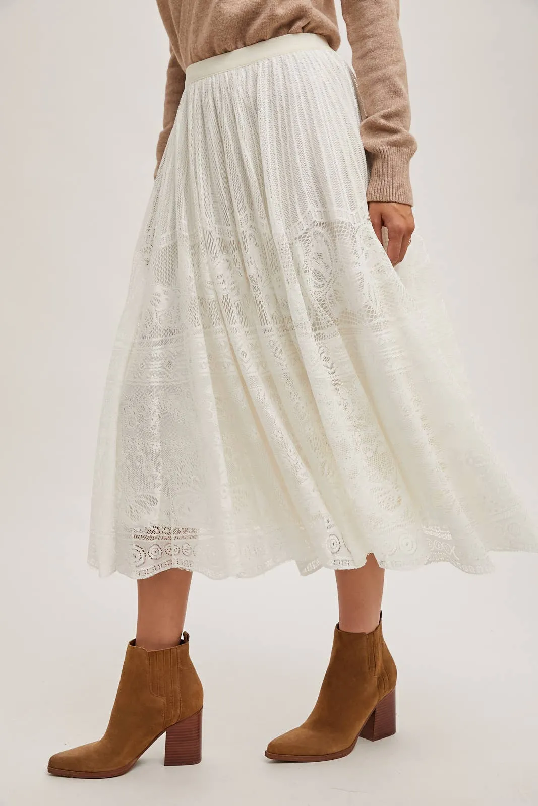 Boho Lace Midi