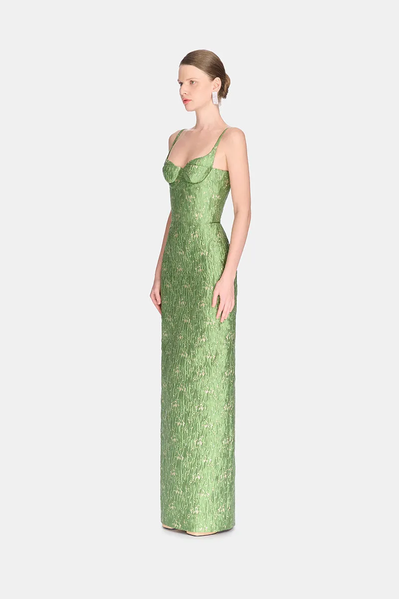 BROCADE BAMBOO DRESS