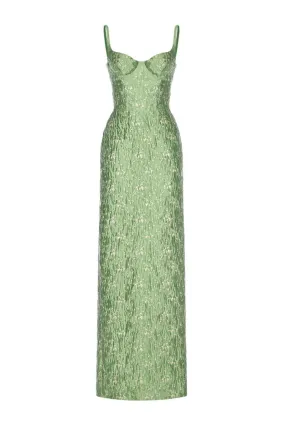 BROCADE BAMBOO DRESS