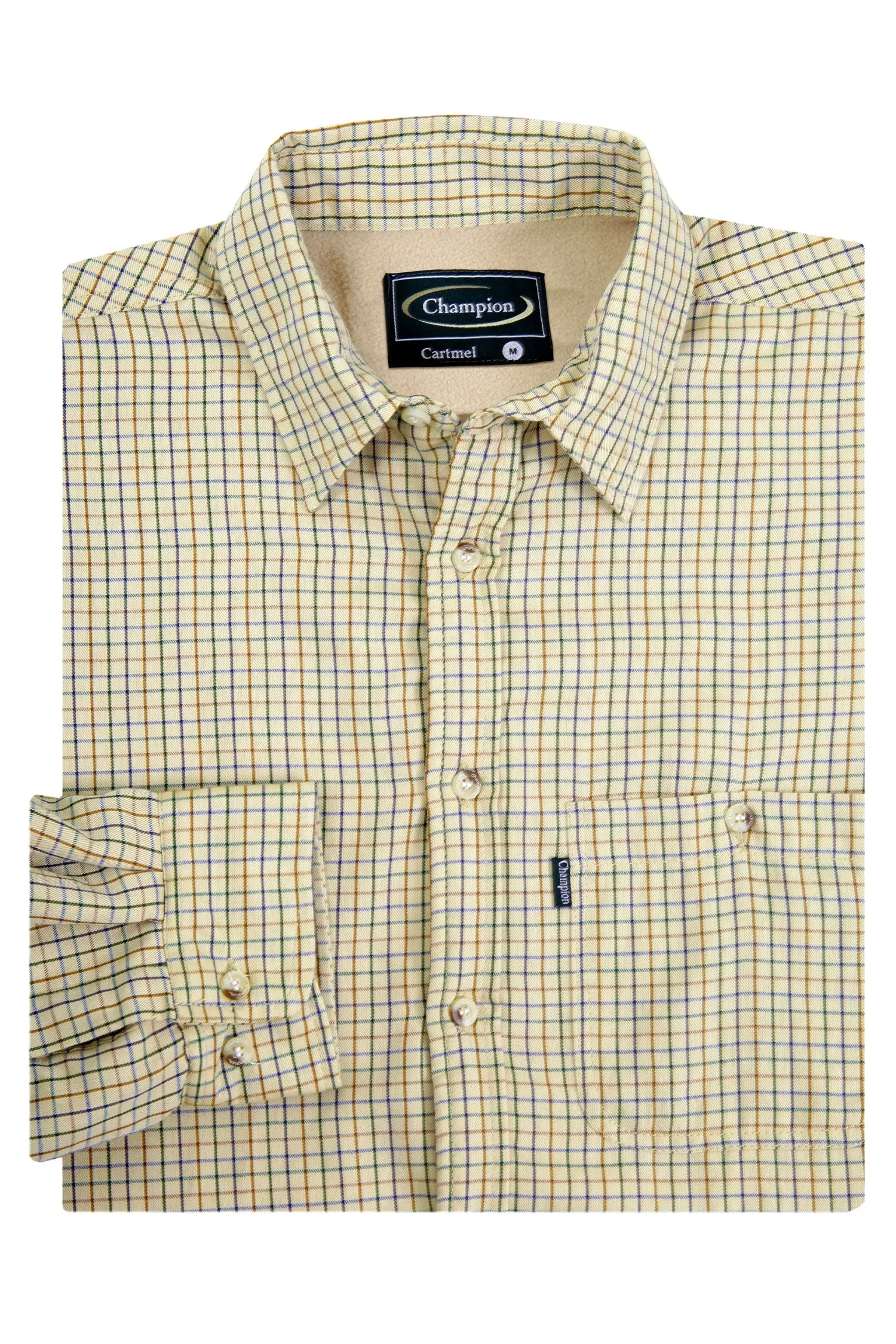 Champion Cartmel Micro Fleece Lined Tattersall Shirt