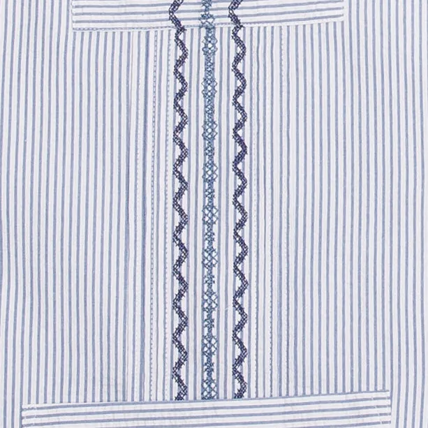 Charleston Classic Guayabera - Blue