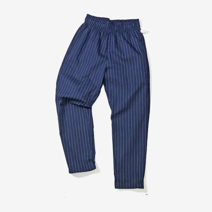 Chef Pants - Navy Pinstripe