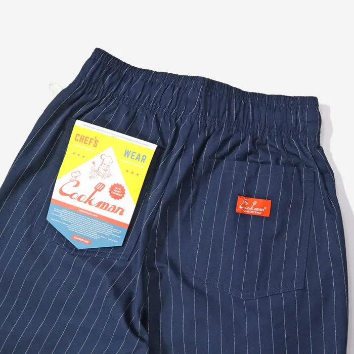 Chef Pants - Navy Pinstripe