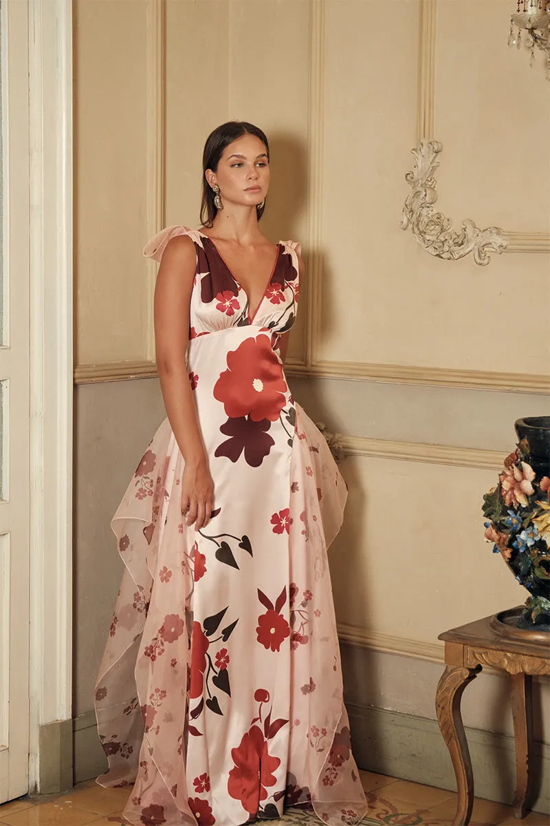 CHERRY BLOSSOM MAXI DRESS