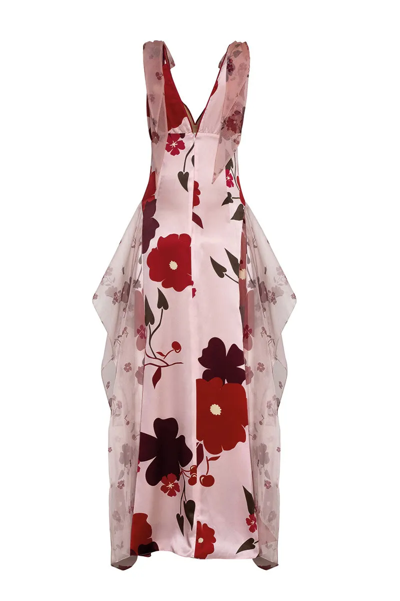 CHERRY BLOSSOM MAXI DRESS