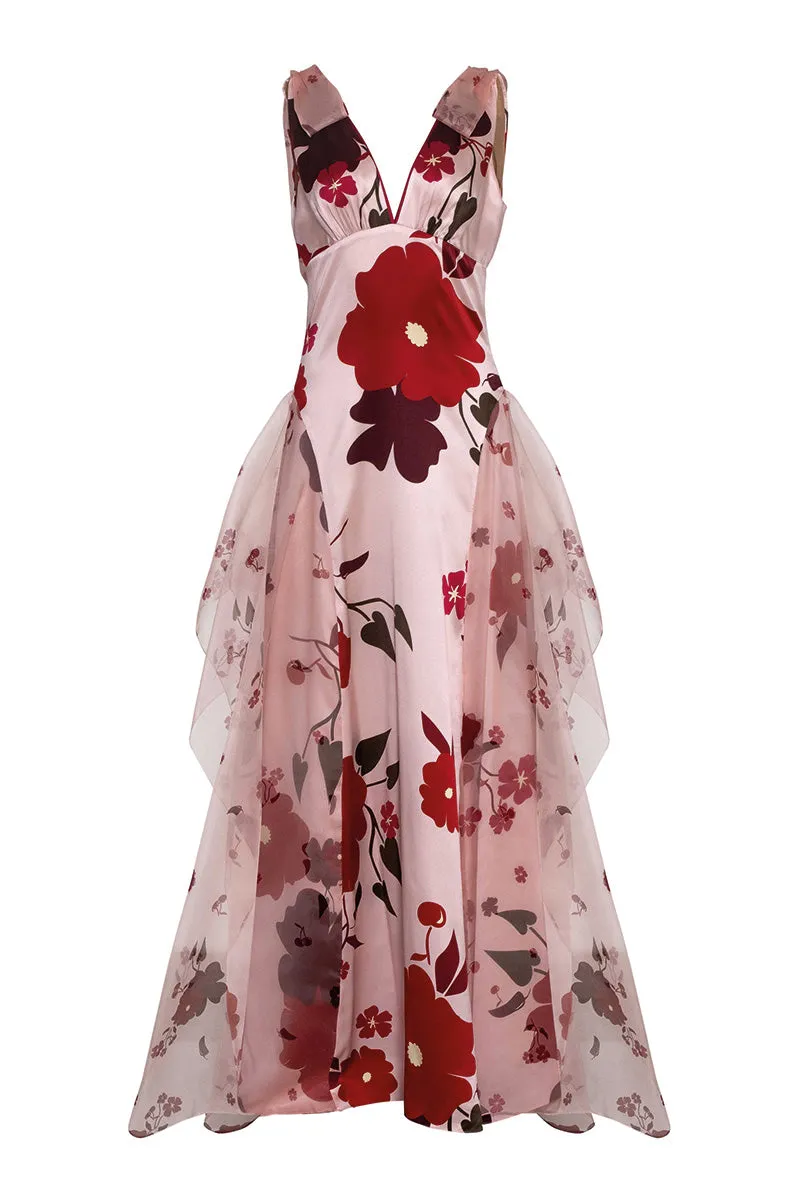 CHERRY BLOSSOM MAXI DRESS