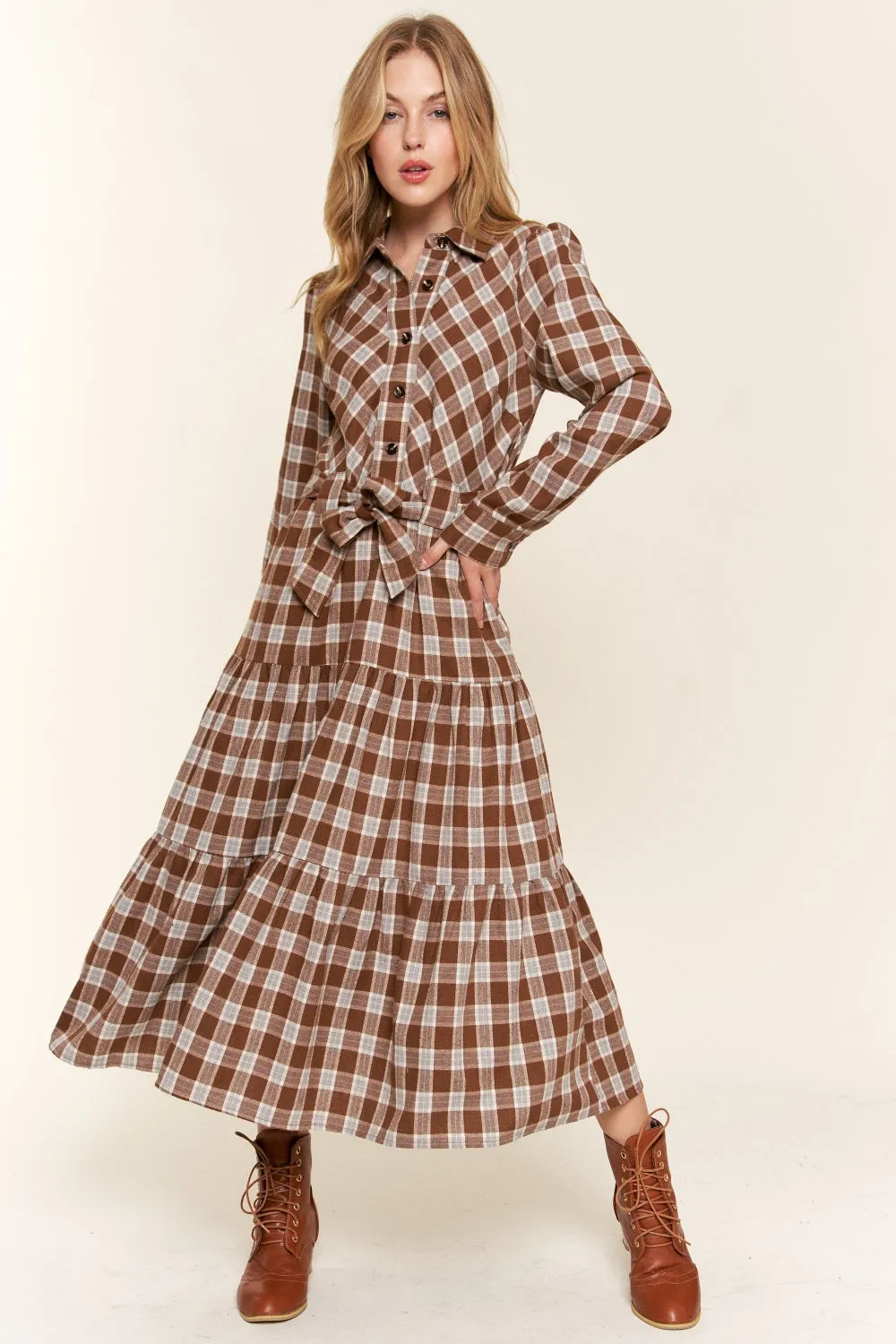 Clarice Maxi Shirt Dress