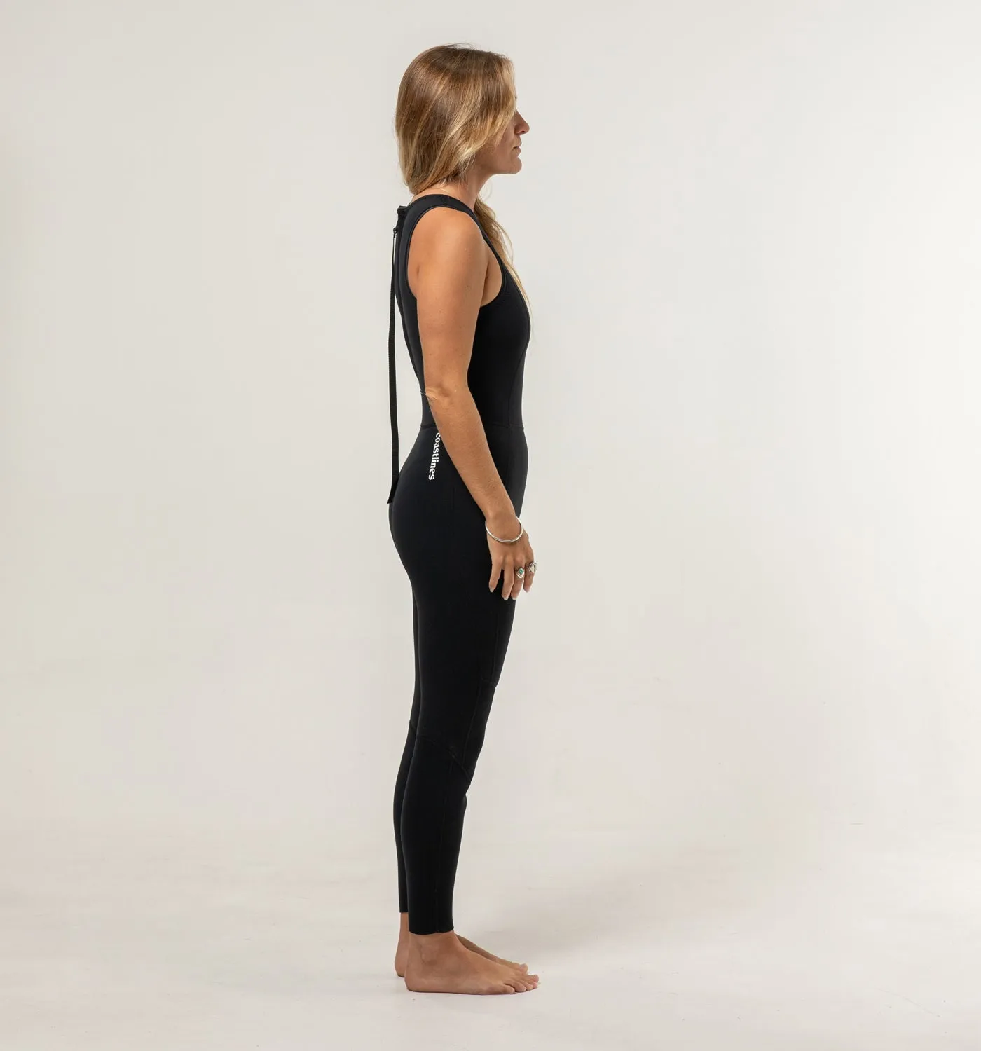 Classic Womens 2/2 Back Zip Sleeveless Long Jane Wetsuit