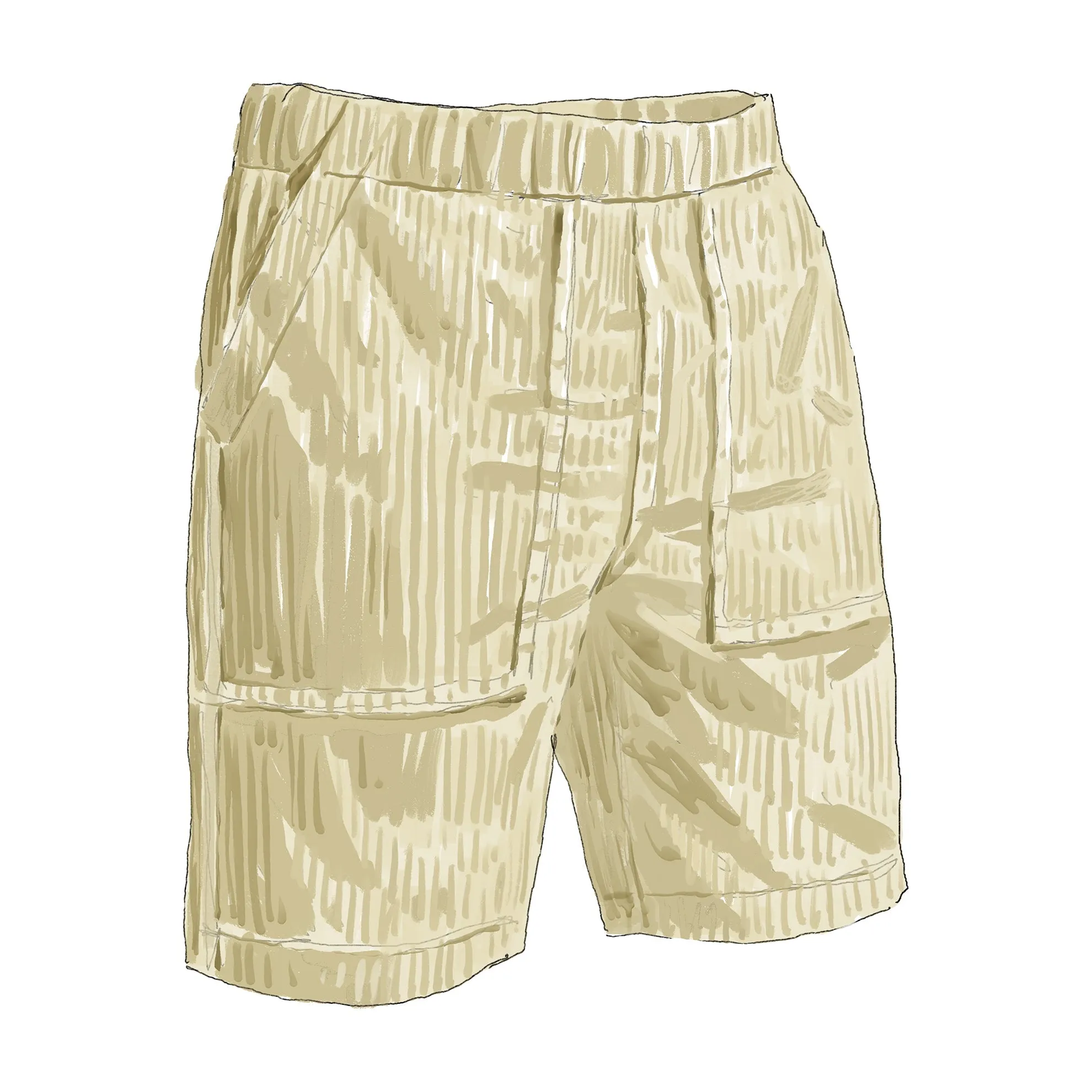 Corduroy Beachcomber Short