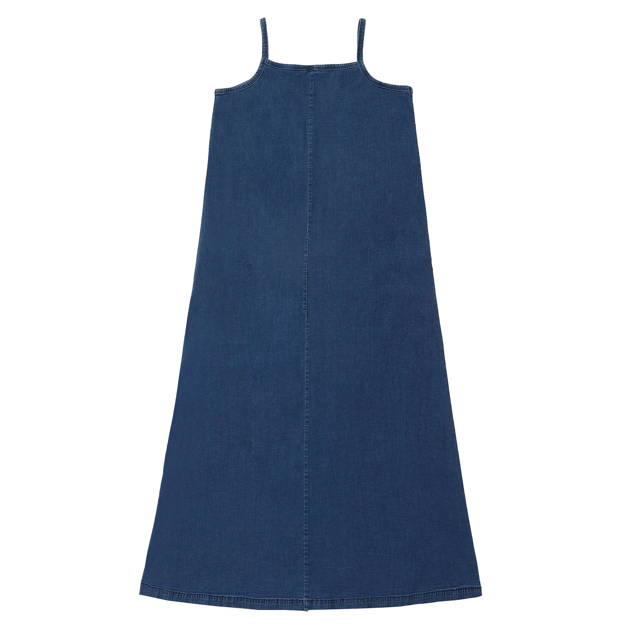 Dark Blue Denim Maxi Jumper