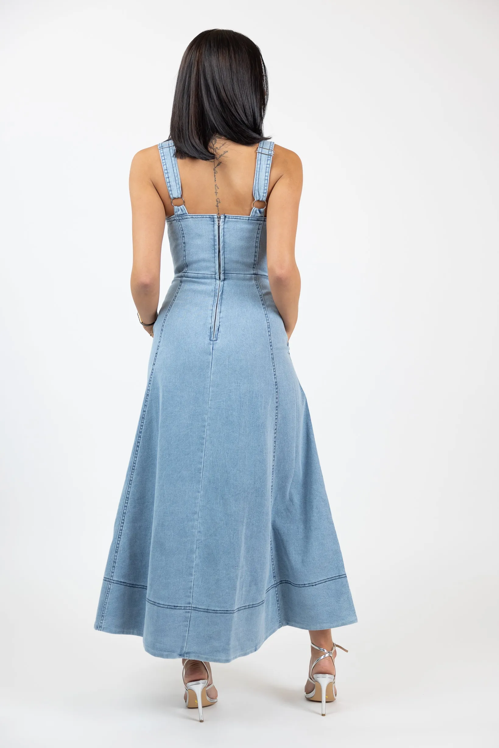 Denora Denim Dress