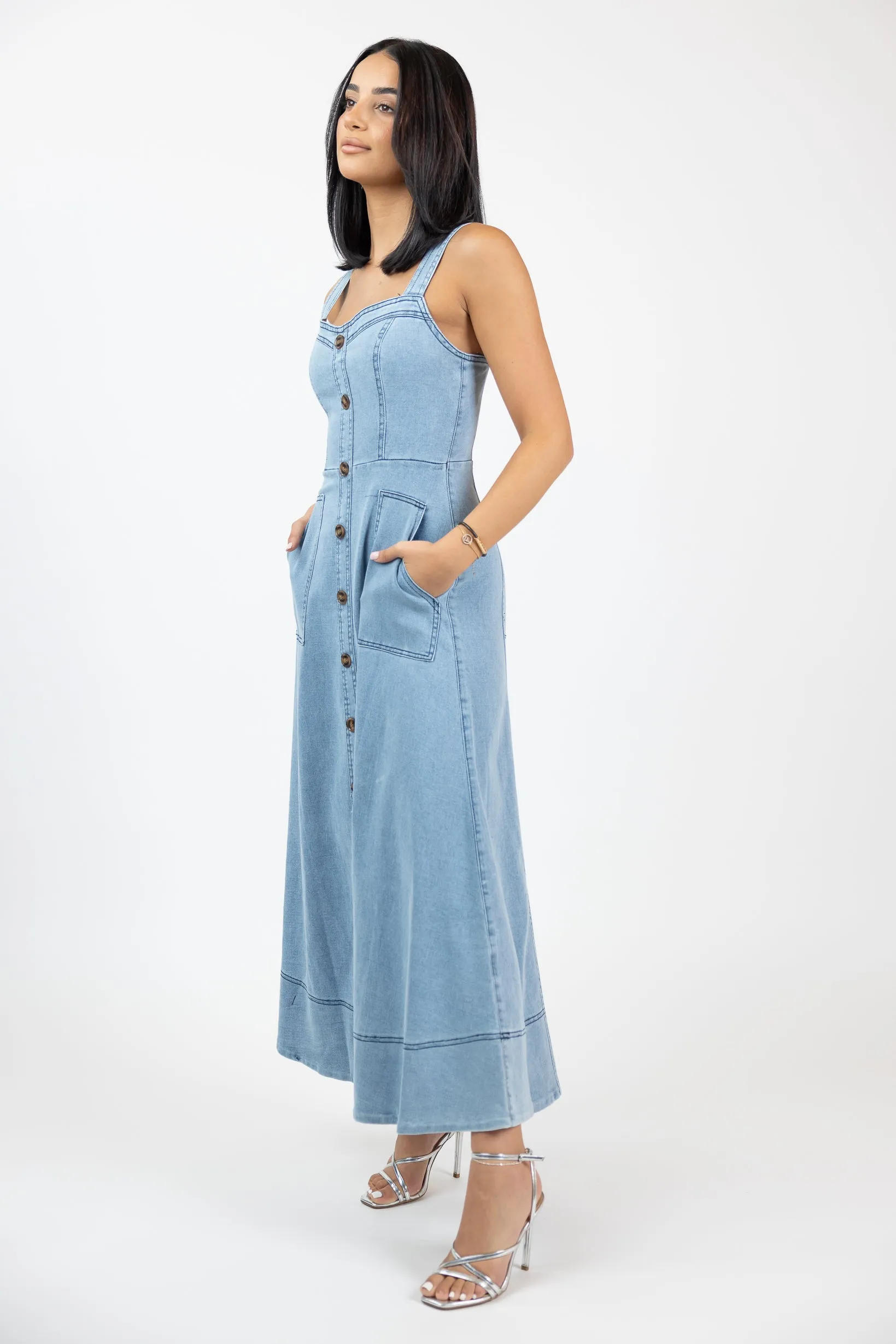 Denora Denim Dress