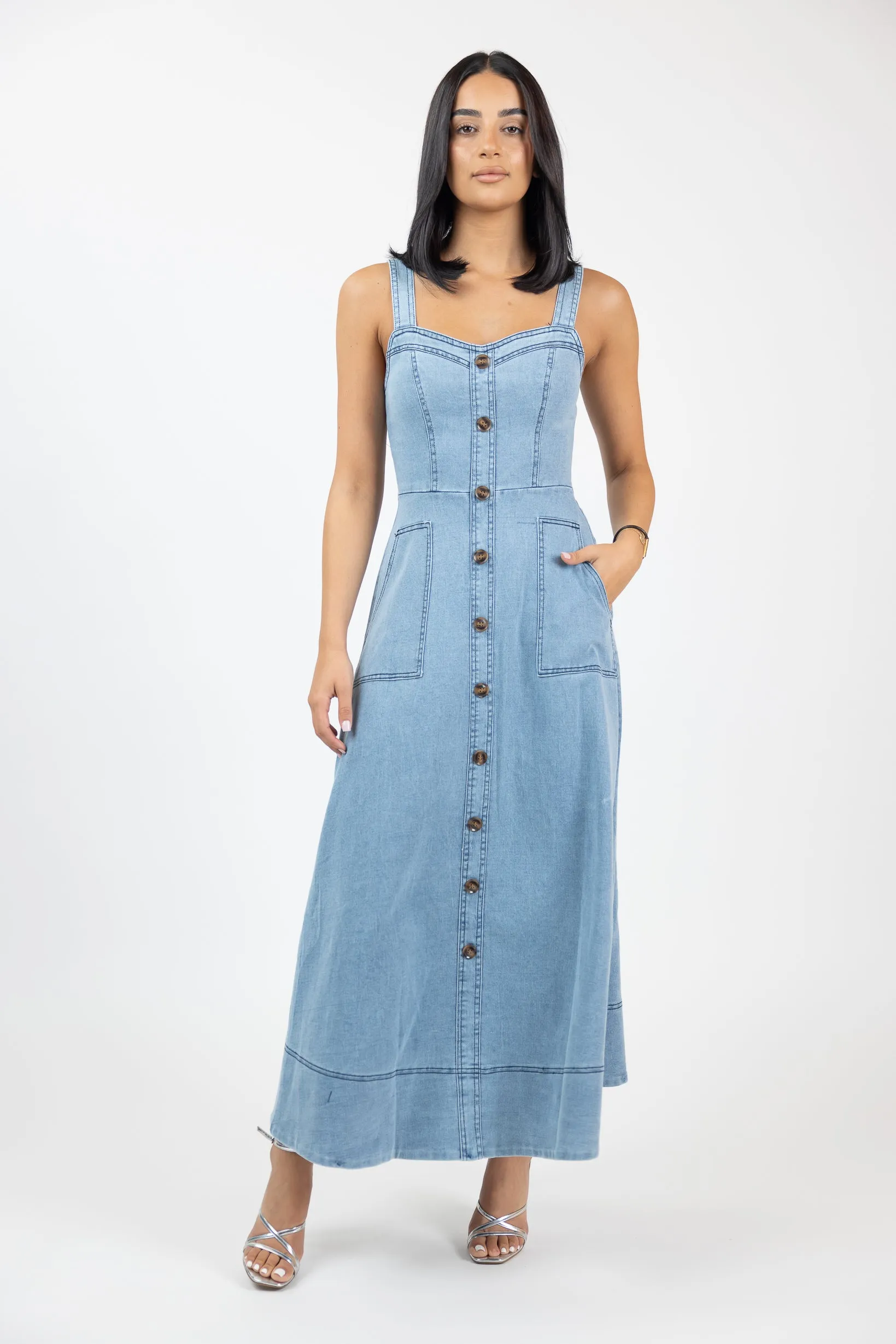 Denora Denim Dress