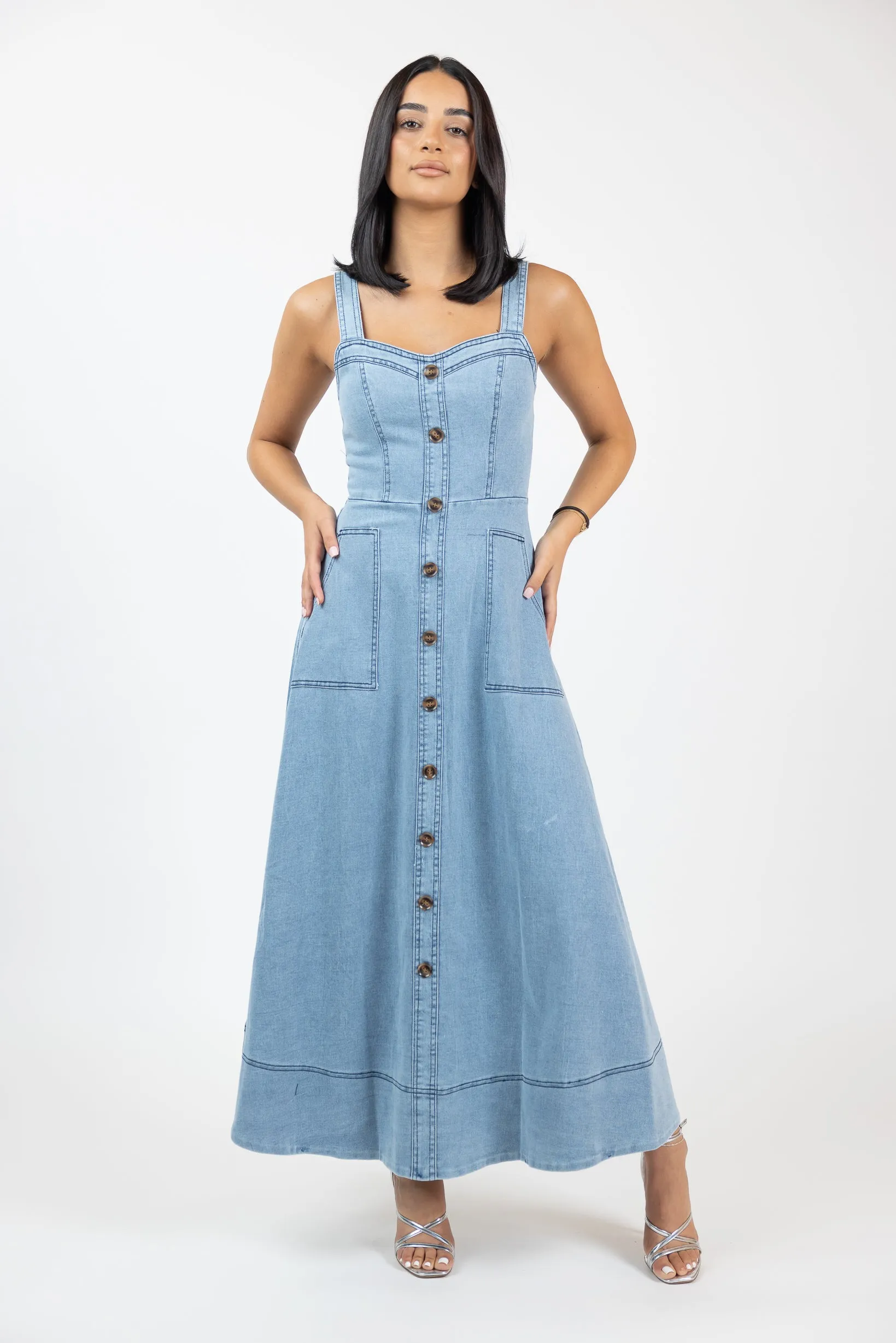 Denora Denim Dress