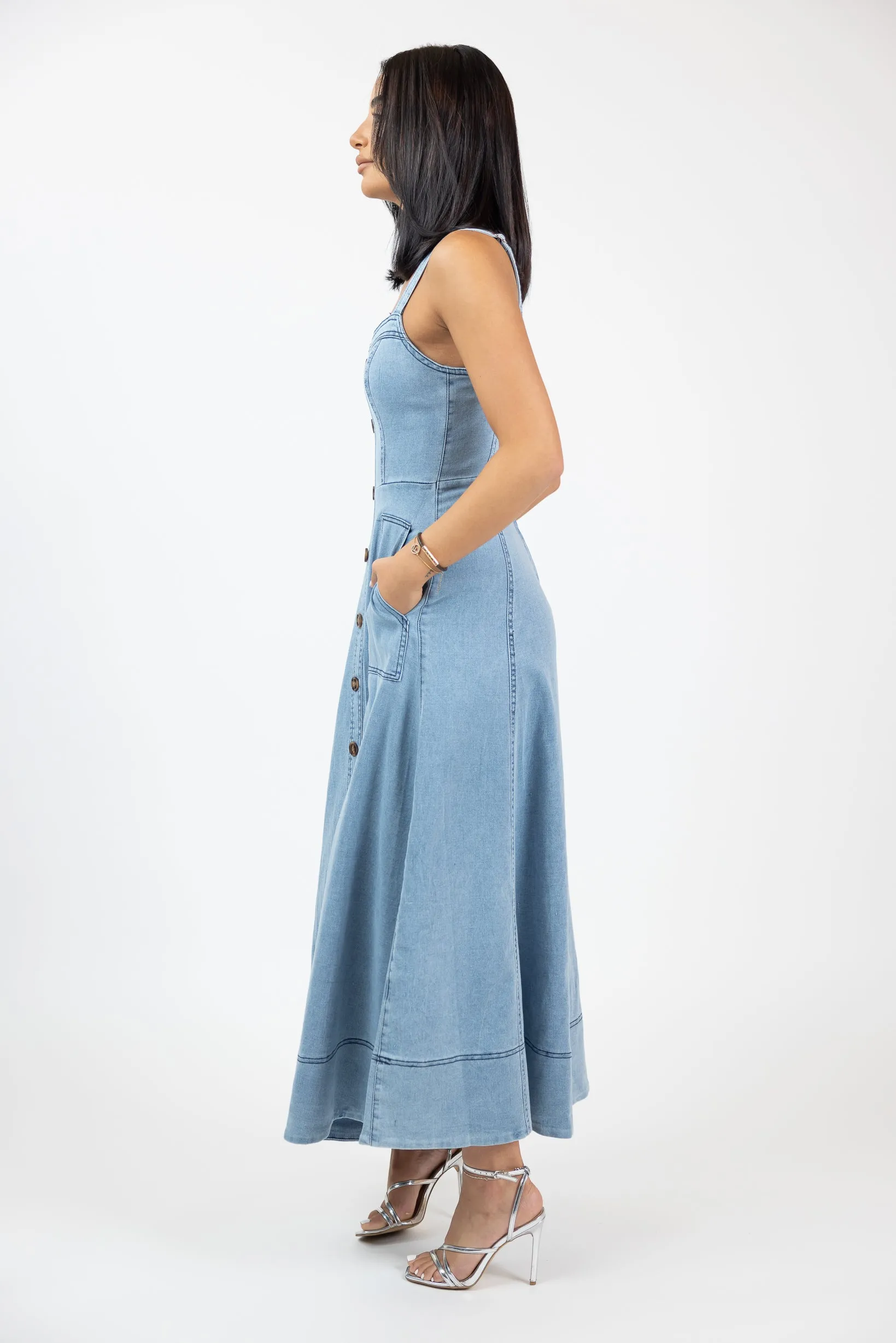 Denora Denim Dress