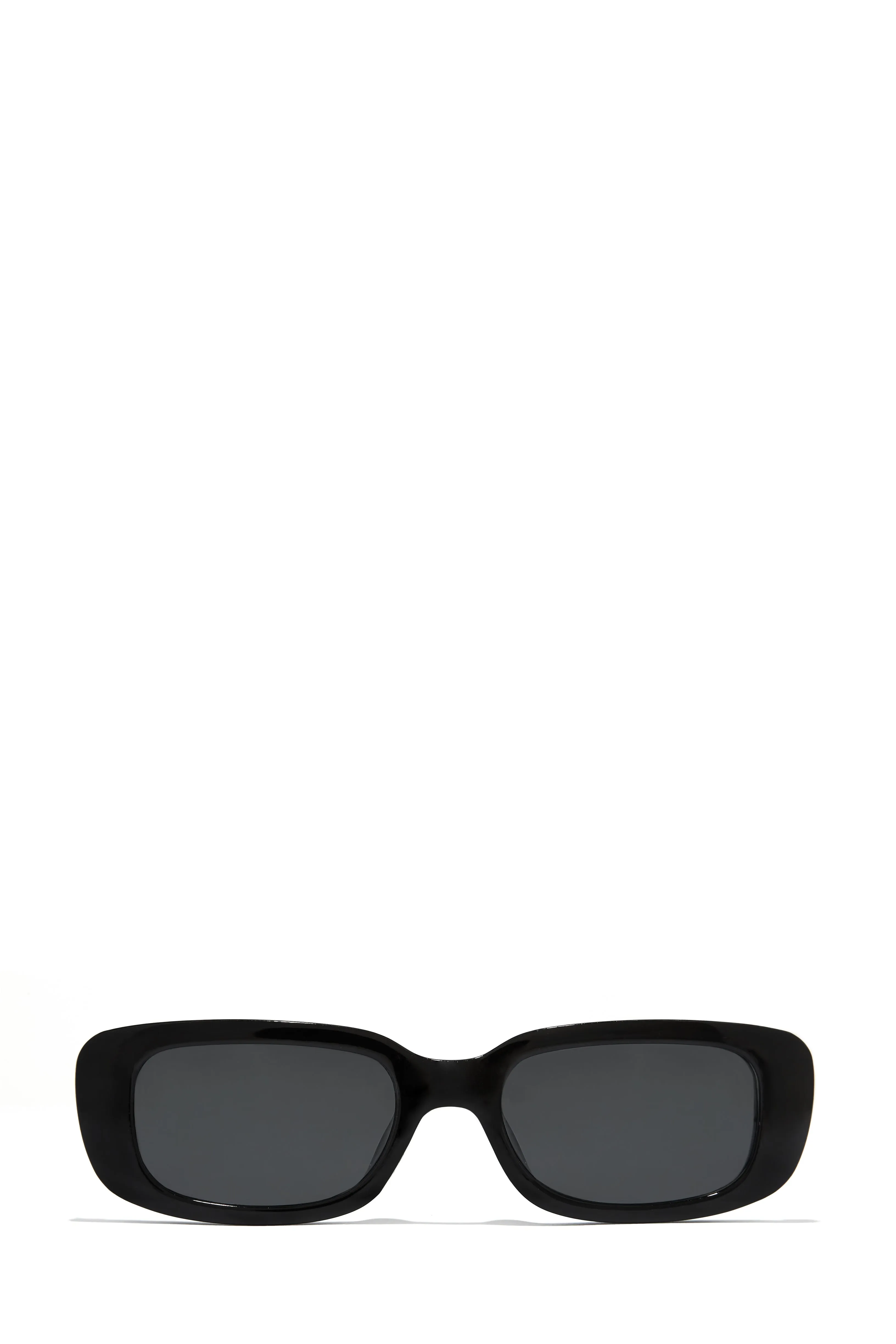 Devani Rectangle Sunglasses - Black