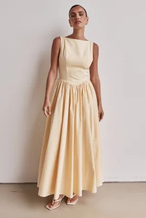 Devin Maxi Dress (Yellow)