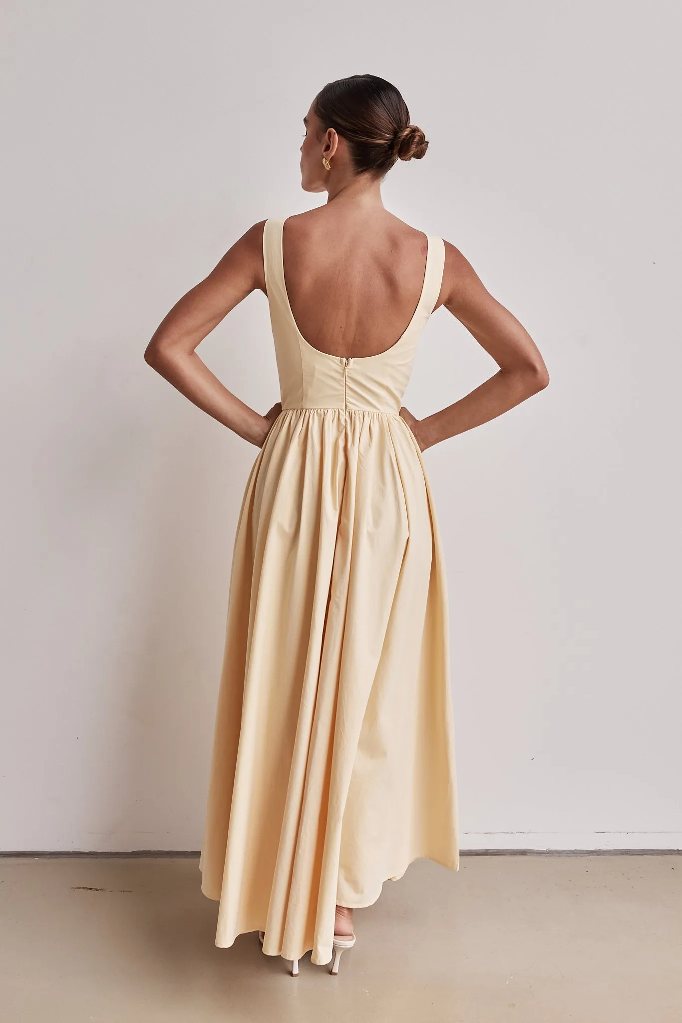 Devin Maxi Dress (Yellow)