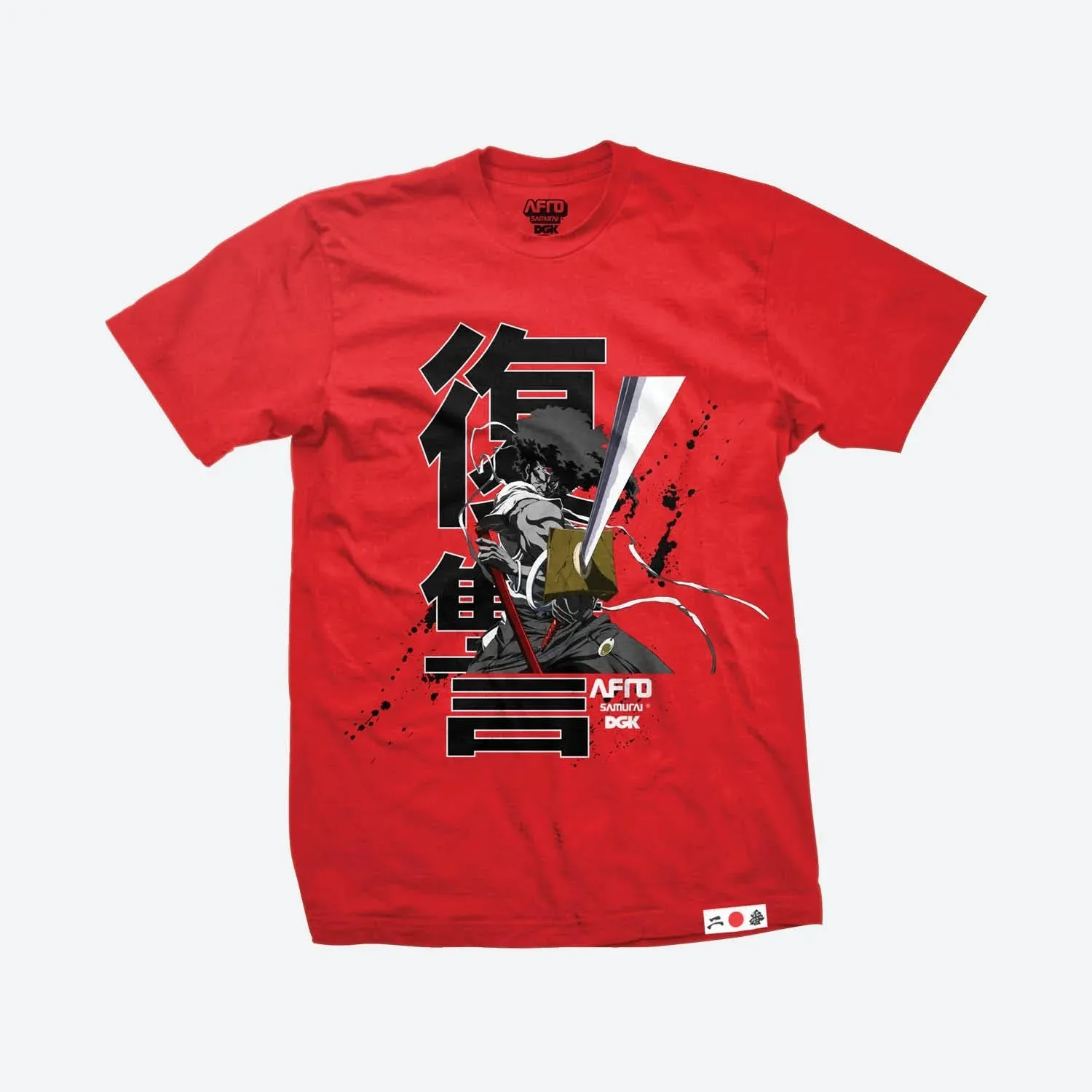 DGK X AFRO SAMURAI Afro Graphic T-shirt