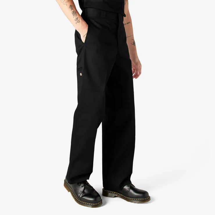 Dickies Loose Fit Double Knee Work Pants- 85283-BLACK