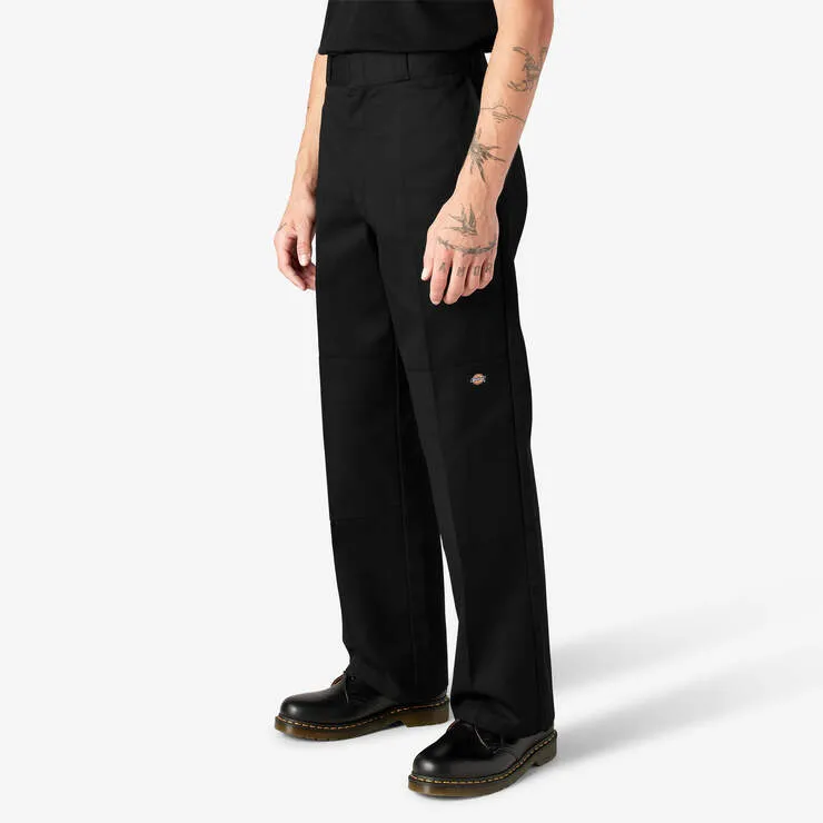 Dickies Loose Fit Double Knee Work Pants- 85283-BLACK