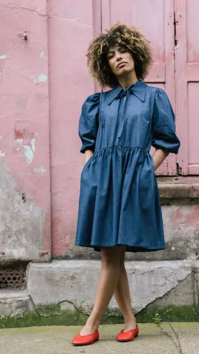 Edie Chambray Dress by Minkie Studio