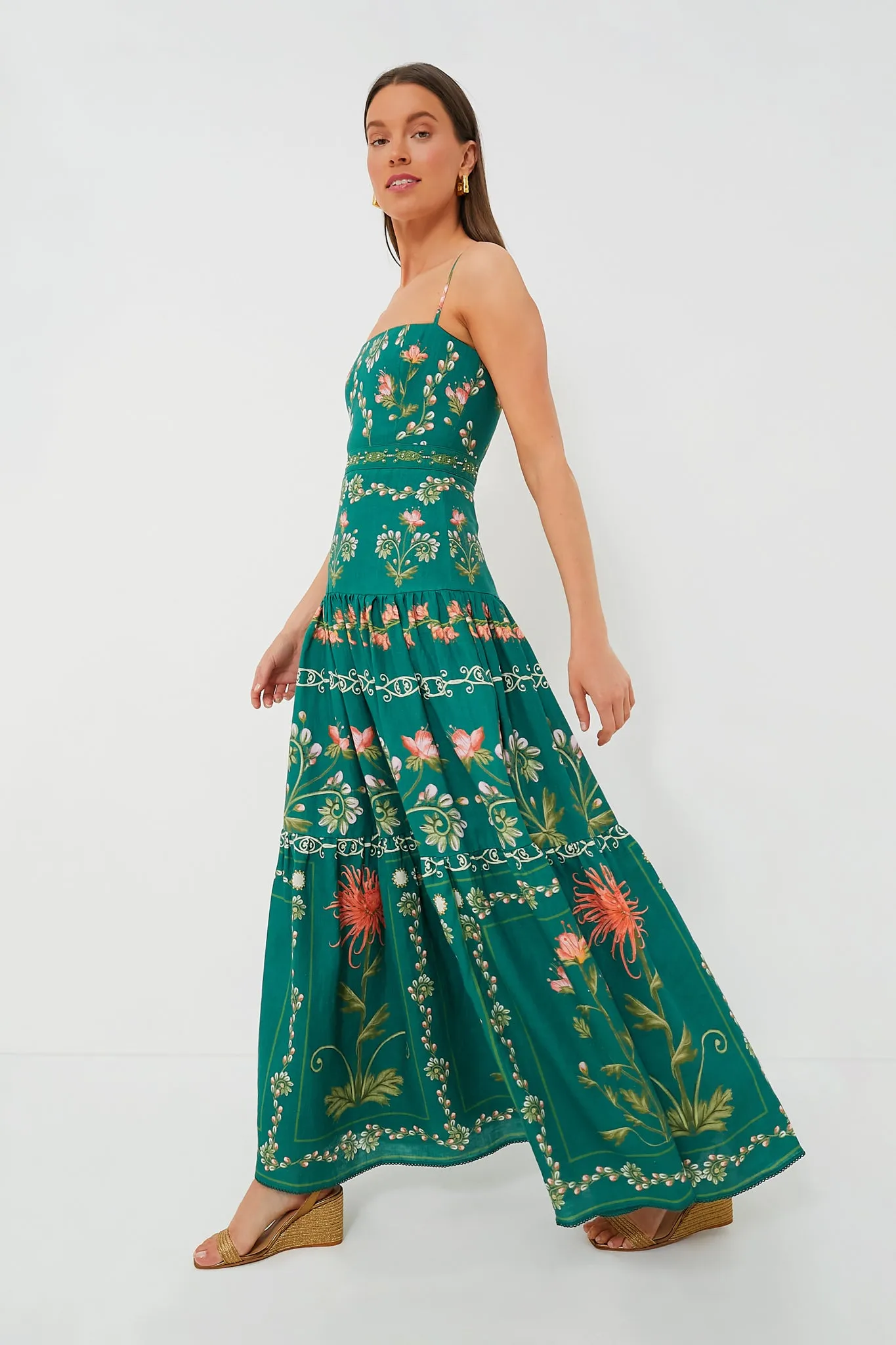 Esmeralda Lima Maxi Dress