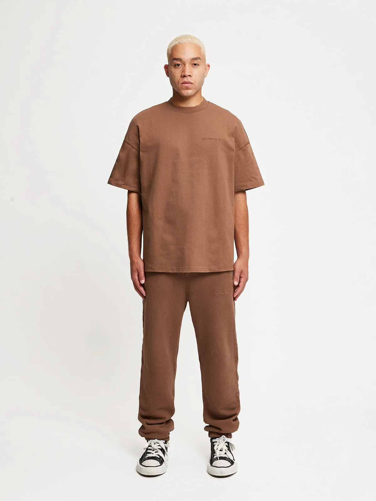 ESSENTIAL T-SHIRT - BROWN