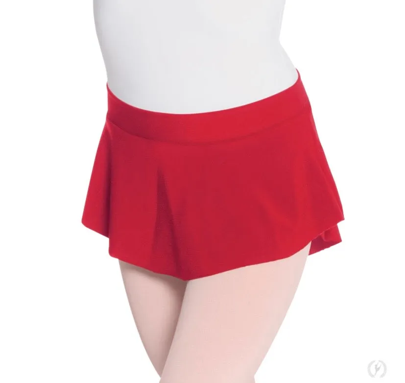 Eurotard Girls High Low Pull On Mini Ballet Skirt